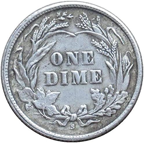 Izazov kovanica US 10 centi 1926. Srebrni obloženi Kopirani komemorativni novčići Kolekcija novčića