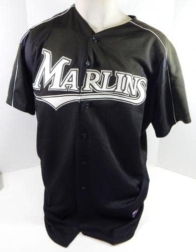 2003-06 Florida Marlins Trent D'Antonio 71 Igra Upotrijebljena Black Jersey BP ST XL 385 - Igra se koristi MLB dresovi