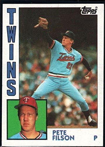 1984. Topps 568 Pete Filson NM-MT RC Rookie Card Twins