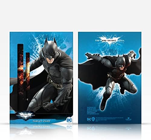Dizajn slučajeva glave službeno je licencirao Dark Knight Rises Batman Rain Poster Key Art Leather Book Novelet Cover Cover