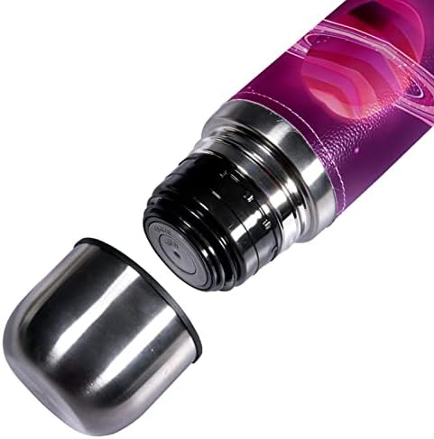 SDFSDFSD 17 Oz Vakuum izolirana boca od nehrđajućeg čelika Sportska kava za kavu Putnička tikvica Očinska koža omotana BPA