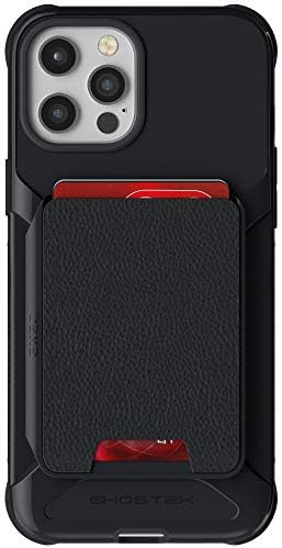 Ghostek Exec Magnetic Wallet kompatibilan s kućištem iPhone 12 Pro Max s držačem kartice Jednostavno klizanje za ugrađeni