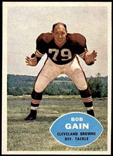 1960. Topps 30 Bob Gain Cleveland Browns-FB EX/MT Browns-FB Kentucky