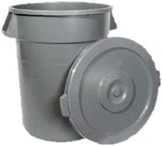Poklopac kante za smeće od 44 do 44 do 44, sivi - poklopci kante za smeće-do 44