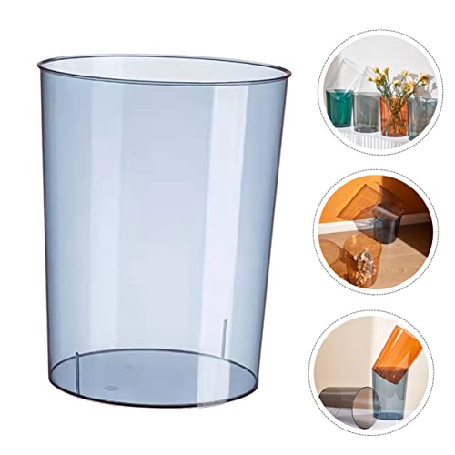 Dvorište: dvije prozirne kante za smeće skandinavski dekor prozirne vaze prozirni spremnik za smeće vaze za cvjetne aranžmane