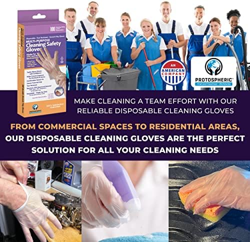 Jednokratne zaštitne rukavice za čišćenje rastezljivih rukavica bez nitrila, vinila, lateksa i praha