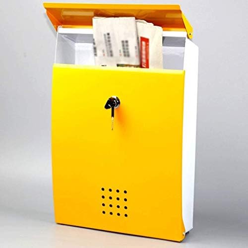 YGQZM zidna kutija s nehrđajućim čelikom, kutija za prijedlog za prijedlog na otvorenom s bravom