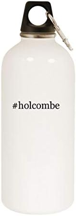 Proizvodi Molandra holcombe - 20oz hashtag boca od nehrđajućeg čelika bijela voda s karabinom, bijela