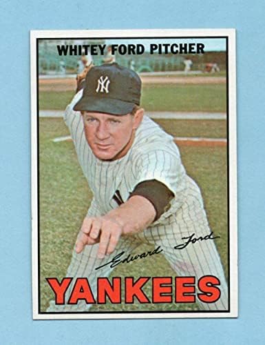 1967. Topps 5 Whitey Ford New York Yankees bejzbol kartice NM - Slabozne bejzbolske karte