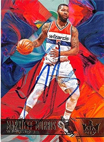 Markieff Morris Autografirana košarkaška karta 2017 Court Kings 72 - Nepotpisane košarkaške karte