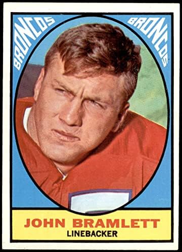 1967. Topps 38 John Bramlett Denver Broncos NM+ Broncos Memphis