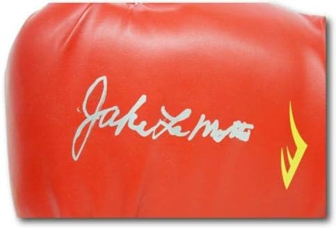 Boksačke rukavice Jakea LaMotte s autogramom boksačke rukavice jake Lamotte s autogramom boksačke rukavice jake Lamotte