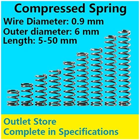Kompresijske opruge su prikladne za većinu popravka I kompresije proljetni rotor Tlak opruga povratna opružna žica promjera