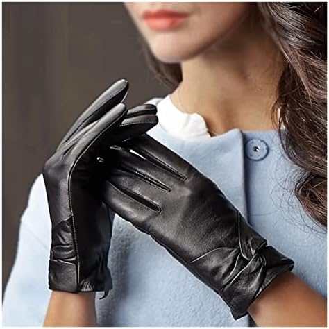 Jesenske i zimske tople ženske rukavice za zaštitu od sunca kožne rukavice za vožnju i jahanje