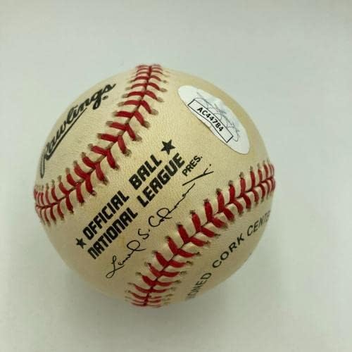 Josh Gibson Jr. Potpisao je službeni legenda o baseball ligi Major League Berda JSA - Autografirani bejzbol