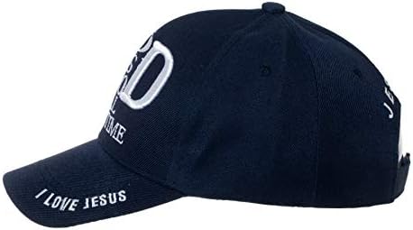 Vješti Bog sova uvijek je ljubazan s bejzbolskom kapom Volim Isusa na leđima-religioznim kršćanskim duhovnim vezenim šeširom