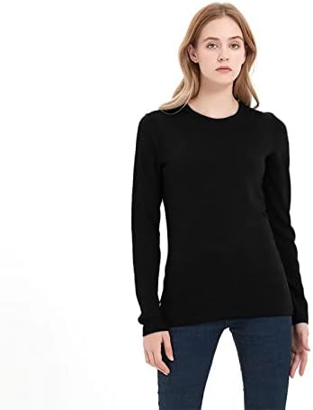Yuerd M&W osnovni sloj ženske košulje s dugim rukavima za žene za žene srednje težine/lagane ...
