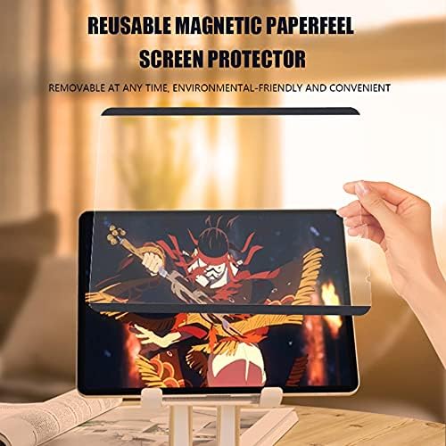 Junfire iPad Air 4. generacija/iPad Pro 11 Magnetska zaštitnik zaslona za višekratnu uporabu, iPad 10,9/11 inčni film protiv
