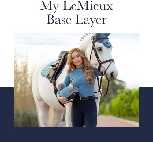 Lemieux ženski osnovni sloj Top - atletske toplinske košulje - Konjička odjeća i oprema za jahanje -