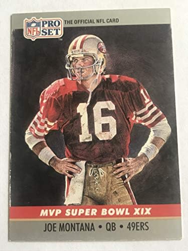 1990 Pro Set Super Bowl MVP -a 19 Joe Montana NM/M