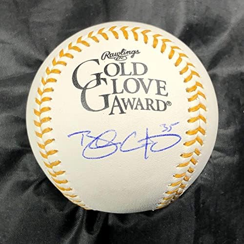 Brandon CROUFORD potpisao je nagradu za Bejzbol mumbo/mumbo - mumbo rukavice s autogramom