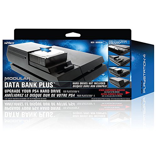 NYKO BANKA DATA PLUS - BANKA PODATAKA 3.5 Nadogradnja kućišta za nadogradnju tvrdog diska za PlayStation 4