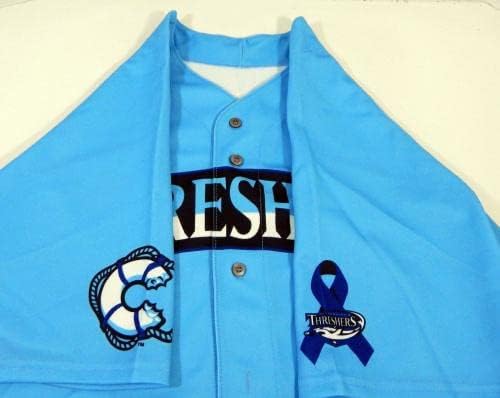 2012 Clearwater Thishers 53 Igra izdana Blue Jersey Noć raka prostate 48 7 - Igra korištena MLB dresova