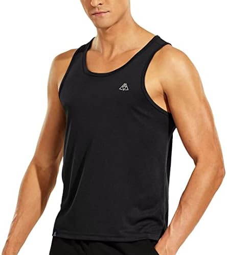 HAIMONT Muški brzi suhi tenk vrhovi atletske teretane Sportske košulje bez rukava za trčanje, reciklirani poliesterski mišićni