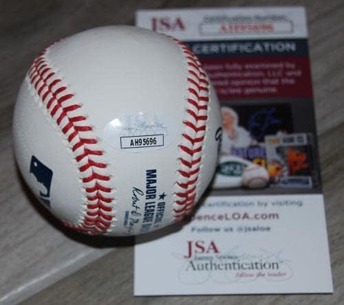 Jackson Merrill potpisao je Prospect OML Baseball JSA CoA AH95696 - Autografirani bejzbol