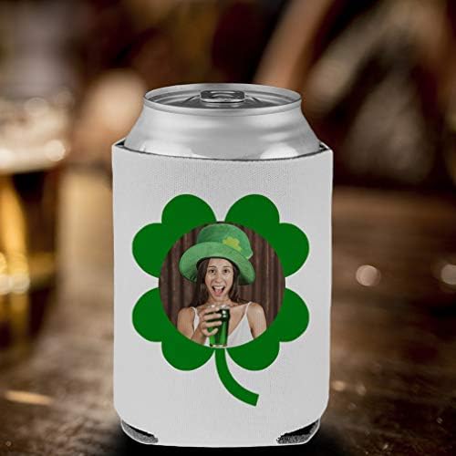 Rukavi za limenke piju hladnjak sveti Patrick's Day Custom Personalizirana fotografija slika i tekst irski Shamrock Party
