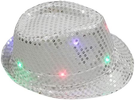 Bljeskajuća haljina svjetlost šarene zabavne maštovito šešir ples LED sedlin unisex bejzbol kape za bejzbol kapu prijatelje